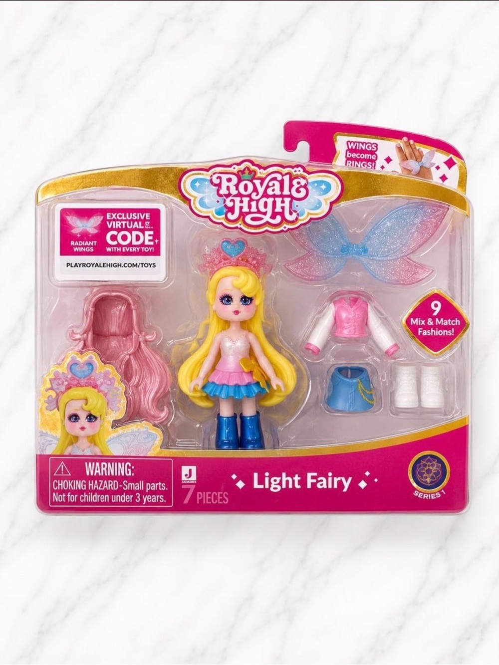 & Other Stories Royalé High Light Fairy Doll Pink Blue Yellow